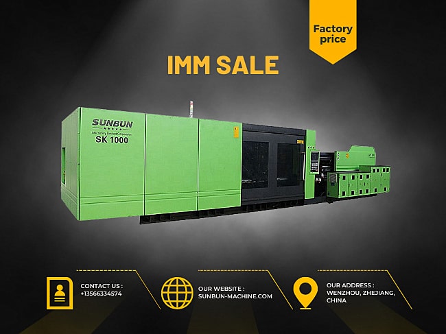 SK 750T Servo Motor Injection Molding Machine