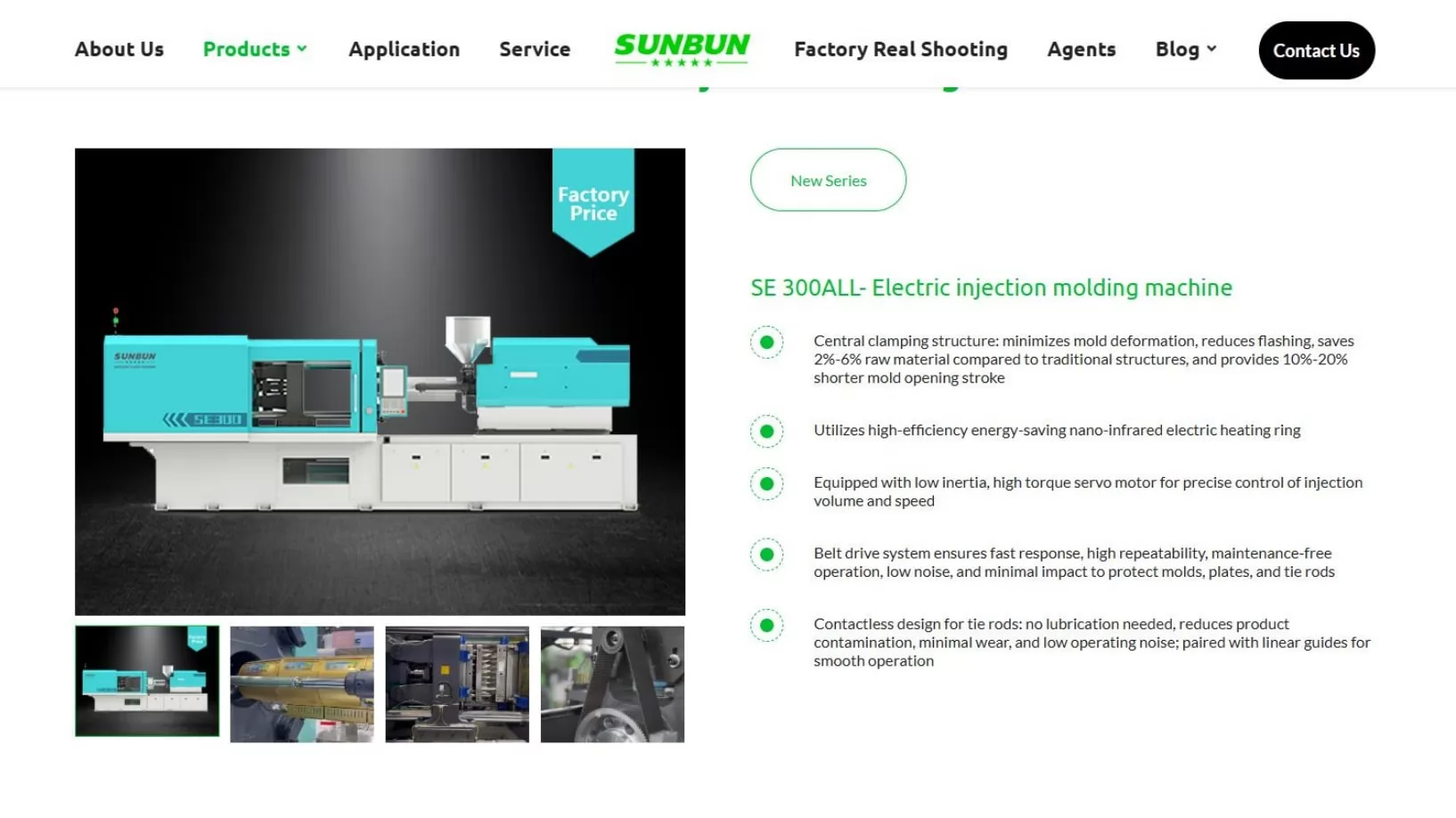 electric injection molding machine