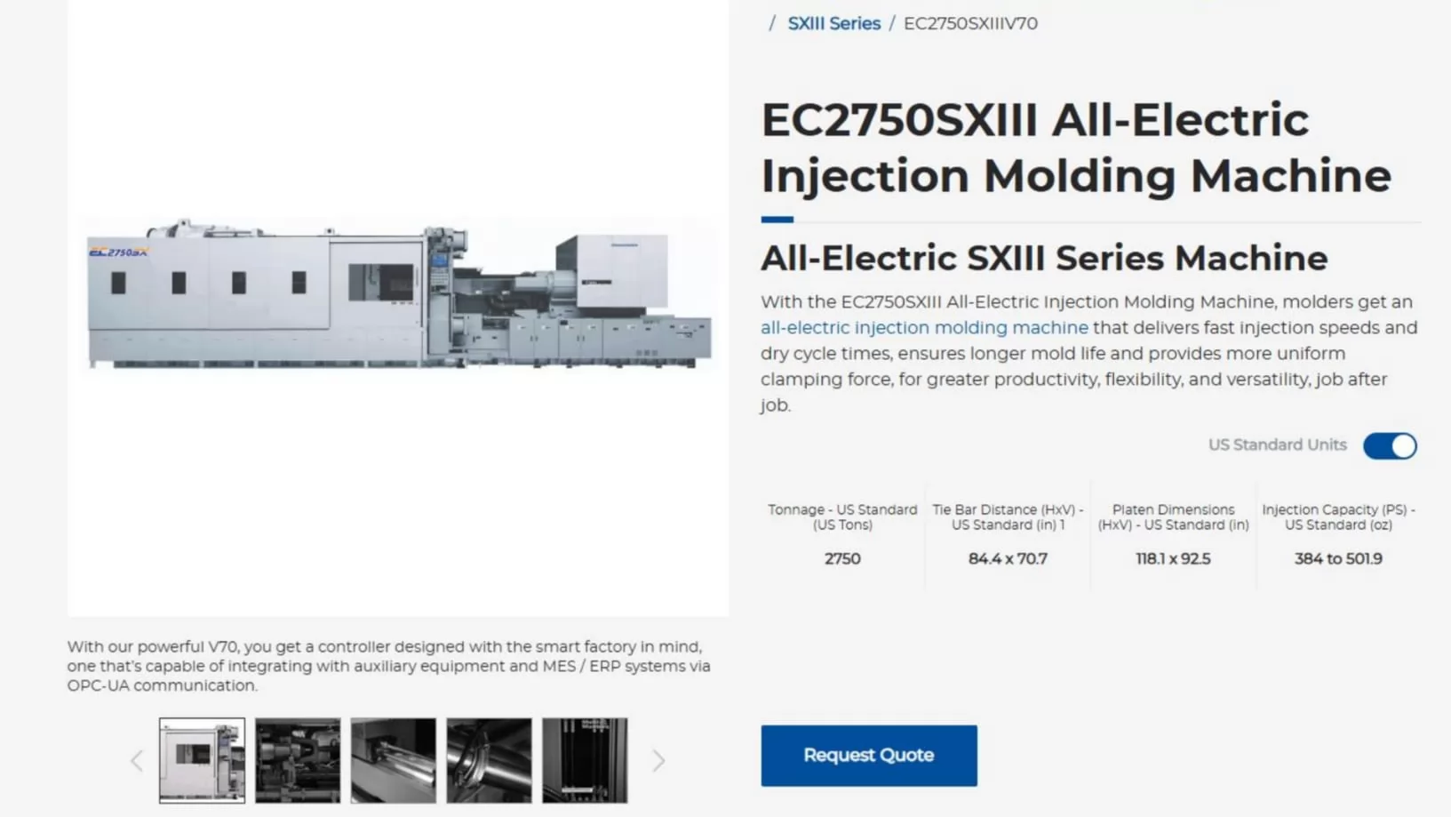 electric injection molding machine