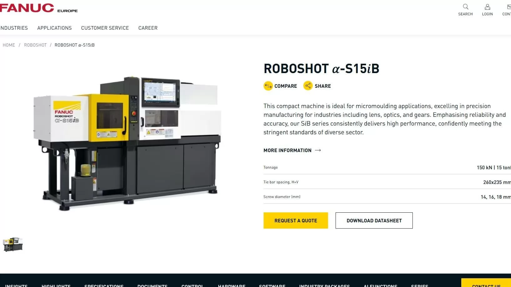 electric injection molding machine