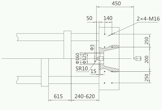 sk 230t servo motor injection molding machine